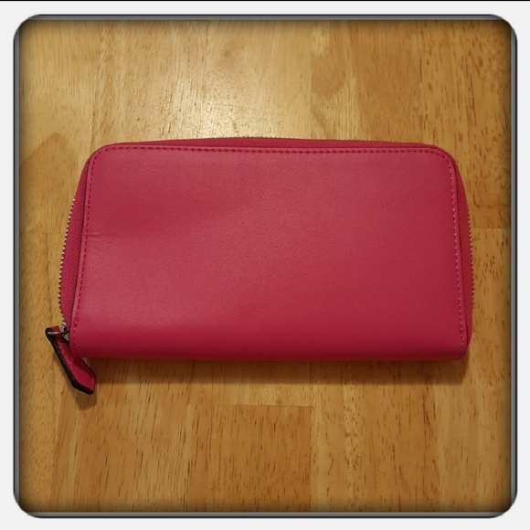 NWT Vera Bradley Fuchsia Accordion Wallet - Picture 5 of 5